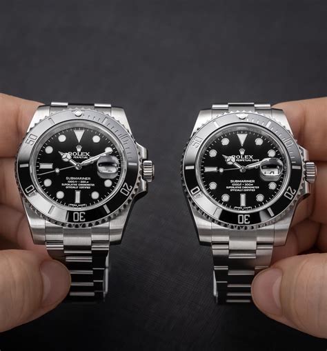 rolex submariner clone vs original|replica rolex submariner.